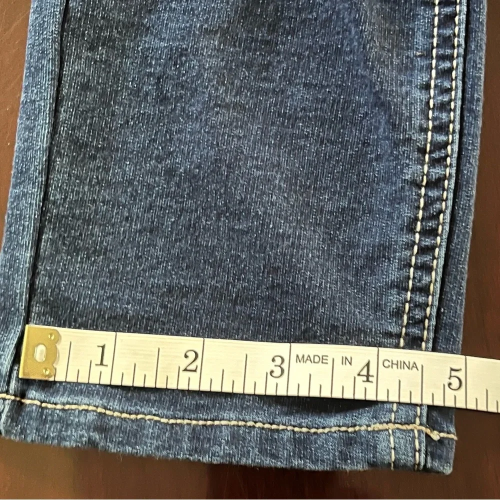 Girls jeans embellished pockets stitching Vanilla Star size 16